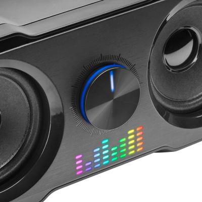 Dankzij de draagbare Bluetooth-luidsprekers Mars Gaming MS22 35W Zwart 35 W 4 W - thumbnail