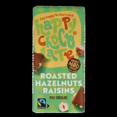 Happy Chocolate Roasted Hazelnuts Raisins