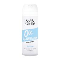 Soft&Gentle Deodorant Spray Active Aluminium Free (150ml) - thumbnail