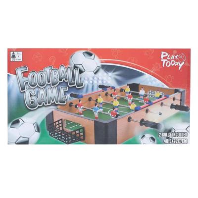Play ToDay voetbaltafel 6 tegen 6 met 2 ballen 40,5x22x7cm