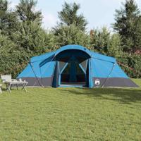 Tenten met dak Blauw 721 x 335 x 212 cm Polyester - thumbnail