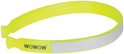 Wowow broekclips, fluogeel, pak van 2 stuks