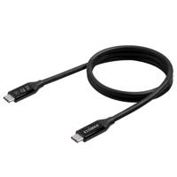 Edimax UC4-005TB - 40 Gbit/s USB 4 Thunderbolt 3-kabel (USB-C naar USB-C) (0.5 meter) - thumbnail