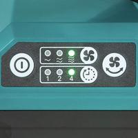 Makita DCF203Z Accu Ventilator met zwenkfunctie 14,4V / 18V Basic Body - thumbnail