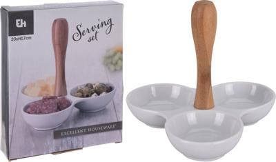 Snackschaal porselein