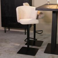 LABEL51 Barkruk Wave - Naturel - Boucle - Zithoogte 56-82 - thumbnail