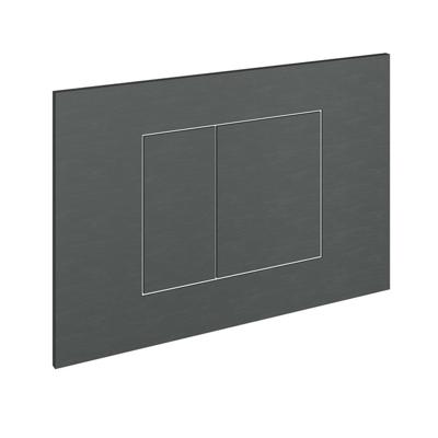 Hotbath Bedieningspaneel Gal t.b.v. Geberit UP320 Geborsteld Gunmetal PVD