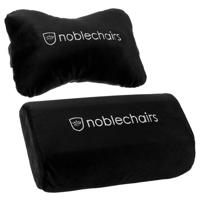 Noblechairs Kussenset zwart/wit - thumbnail