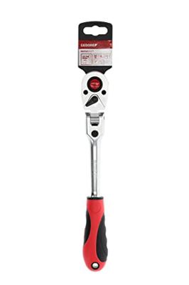 Gedore RED | R60120027 | Omschakelbare ratel | 1/2" | Kniegewricht + schakelpal - R60120027 - thumbnail