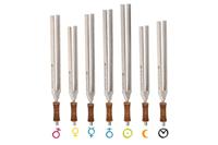Meinl TTF-SET-CHA-7 Planetary Tuned Therapy Series chakra set van 7 stemvorken - thumbnail