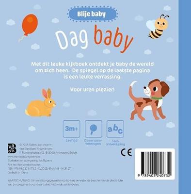 Standaard Uitgeverij Kijkboekje met spiegeltje - dag baby! Standaard Uitgeverij Kijkboekje met spiegeltje - dag baby!