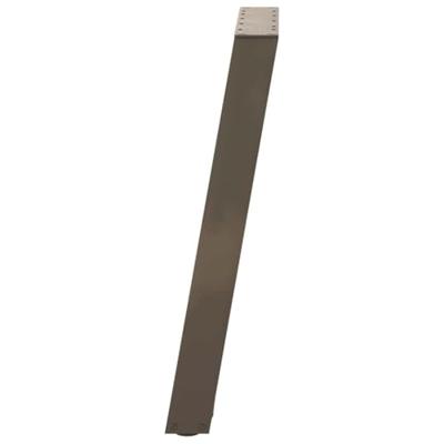 Console tafelpoten 2st U-vormig 38x(72-73)cm staal naturel - thumbnail