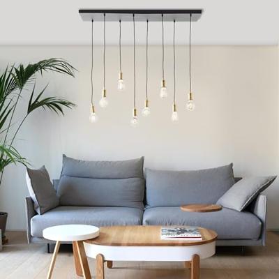 Brilliant HanglampDarcia met 8 pendels - 99815/06