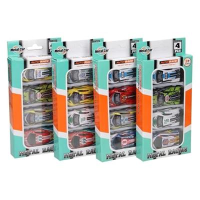Autoset Pull-Back Functie, 4st.