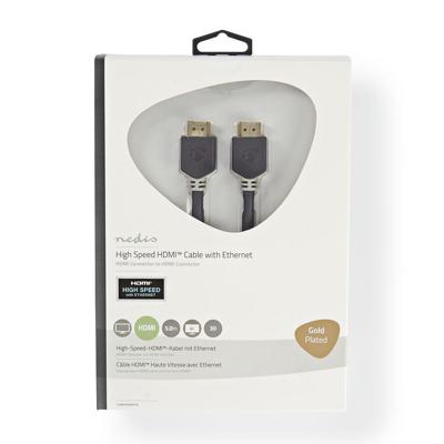 Nedis High Speed ??HDMI-Kabel met Ethernet | ARC | 5 m | 1 stuks - CVBW34000AT50 CVBW34000AT50