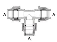 Cornat Pe-T-Stuk 20X20X20Mm - T610620 - thumbnail