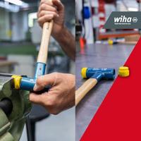 Wiha terugslagloze hamer 800 met hickorysteel 60mm 02098 - thumbnail