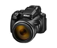 Nikon COOLPIX P1000 Bridge camera - 16 MP DX-formaat sensor - 125x Ultra zoom, groot zoom bereik - Elektronische zoeker - 4K video - Reis, maan en vogel fotografie - VQA060EA, Zwart - thumbnail