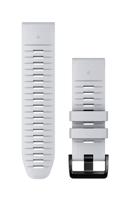 Garmin QuickFit Hologebandje (26mm), geschikt voor geselecteerde fēnix-, epix-, Descent-, D2-, Instinct-, Forerunner- en Tactix series smartwatches, Originele accessoire, Silicone, Whitestone - thumbnail