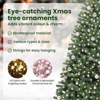 VidaXL Kunstmatige inklapbare kerstboom groen 240 cm pvc en metaal - thumbnail