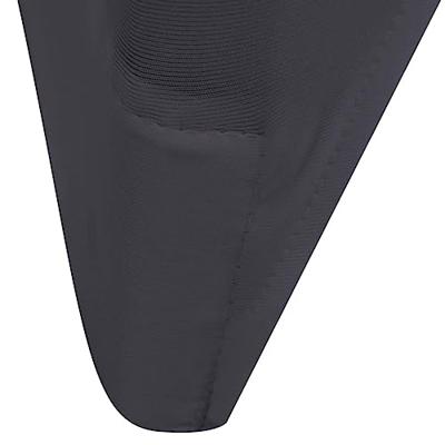 VidaXL Stoelhoes stretch antraciet 4 stuks