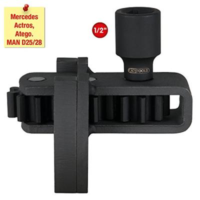 KS Tools 455.0021 1/2 motor-doordraaivoorziening voor Mercedes/MAN, 100 mm