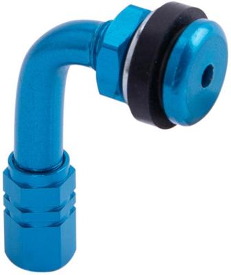 SPEC-X haakse ventiel rim valve 90 degrees blue