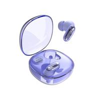 Mars Gaming MHIB2, Bluetooth 5.4 Oordopjes, Indringend Geluid, Ergonomisch Halftransparant en Ultracompact Ontwerp, 24 Uur Afspeeltijd, Draadloze Oordopjes met Oplaadcase en LED-indicator, Paars​ - thumbnail