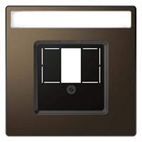 Merten MEG4250-6052 Afdekking System Design Mokka 1 stuk(s) - thumbnail