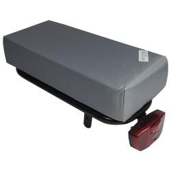 en Zo Fietskussen Bagagedragerkussentje BIG Zilver