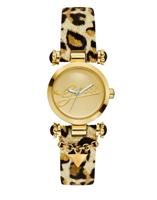 Horlogeband Guess W10619L1 Leder Bruin - thumbnail