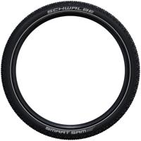 Schwalbe smart sam 27.5x2.60 (65-584) wired performance line dd addix black+reflex - thumbnail