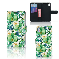 Xiaomi Redmi 7A Hoesje Orchidee Groen - thumbnail