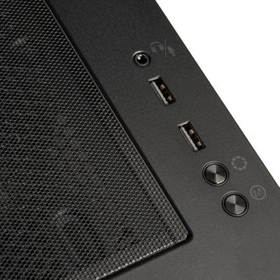 Kolink Unity Solar ARGB Mesh Midi Tower Zwart Kolink Unity Solar ARGB Mesh Midi Tower Zwart