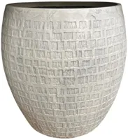 Terraliet Egg pot stockholm Ø55vwit - thumbnail