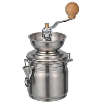RVS nostalgische hand koffiemolen - Voor fijne of grove verse koffie
