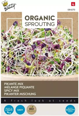 Bio Knip & Eet, Sprouting Salademengsel pikant