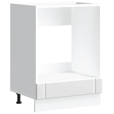 Ovenkast Lucca bewerkt hout wit Ovenkast Lucca bewerkt hout wit