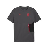 PUMA AC Milan Pumatech T-Shirt 2025-2026 Grijs Rood Zwart - thumbnail