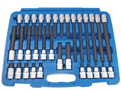 SW STAHL dopsleutel set "04423l" screwdriver sockets 1/2 sw-steel t-profile, 32 pc