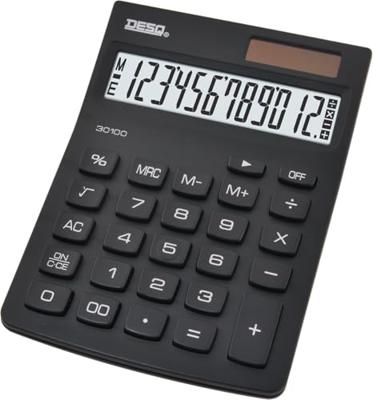 Desq bureaurekenmachine New Generation Compact 30100, zwart