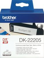 Brother doorlopende labelrol voor QL, ft 62 mm x 30,48 m, papier - thumbnail