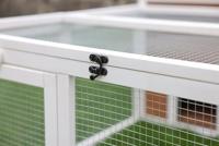 Buitenverblijf voor kleine dieren - KERBL - 132 x 102 x 59 cm - Geïntegreerd huis - Gaas - thumbnail