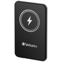 Verbatim Charge n Go Magnetic Wireless Powerbank 5000 mAh Fast Charge, Quick Charge 3.0, USB PD 3.0, Adaptive Fast Charge LiPo USB-C Zwart - thumbnail