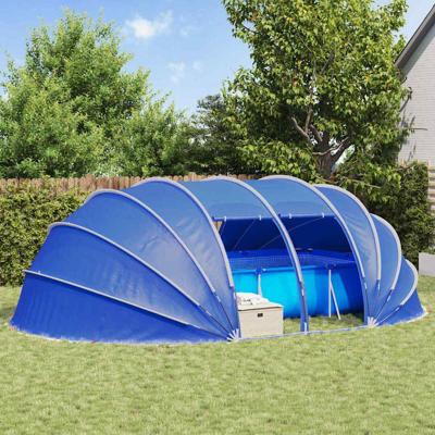 Zwembad Tent Koepel Blauw 640 x 432 x 205 cm Zwembad Tent Koepel Blauw 640 x 432 x 205 cm