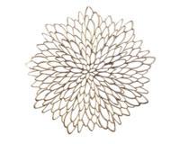 Decoris placemat bloem 38cm champagne - thumbnail