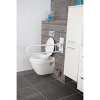 WC Wandbeugel opklapbaar | Atlantis | WC beugel | Toiletsteun | Toiletbeugel | Wit | PR50070 - thumbnail