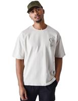Project X Paris Cœur Brodé Street T-Shirt Heren Beige - Maat S - Kleur: Beige | Soccerfanshop - thumbnail