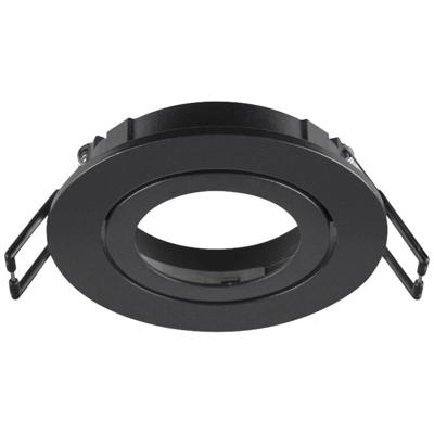 SLV InbouwringNew Tria 68 rond zwart - zonder fitting - 1007332