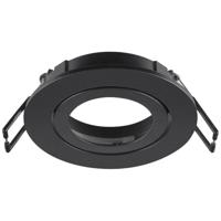 SLV InbouwringNew Tria 68 rond zwart - zonder fitting - 1007332 - thumbnail